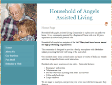 Tablet Screenshot of householdofangels.com